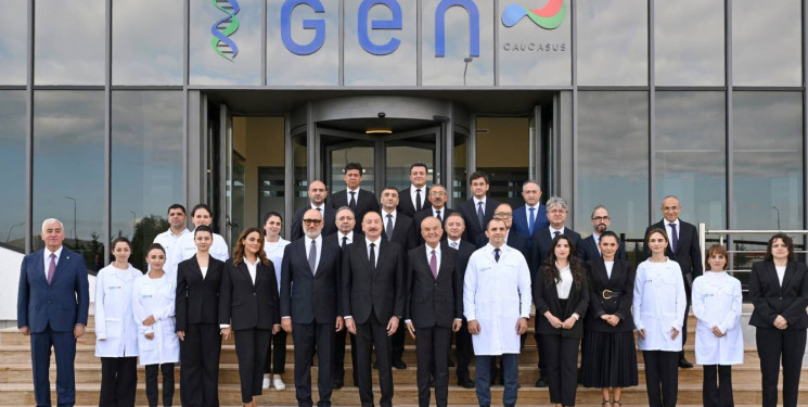 Azərbaycan Respublikasının Prezidenti cənab İlham Əliyev Pirallahı Sənaye Parkında dərman istehsalı müəssisəsinin açılışında iştirak edib
