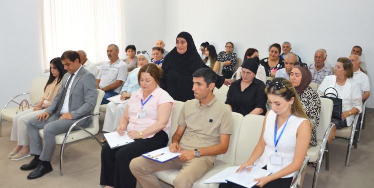 Pirallahı rayonunda vətəndaşlarla Açıq Qapı Günü keçirilib