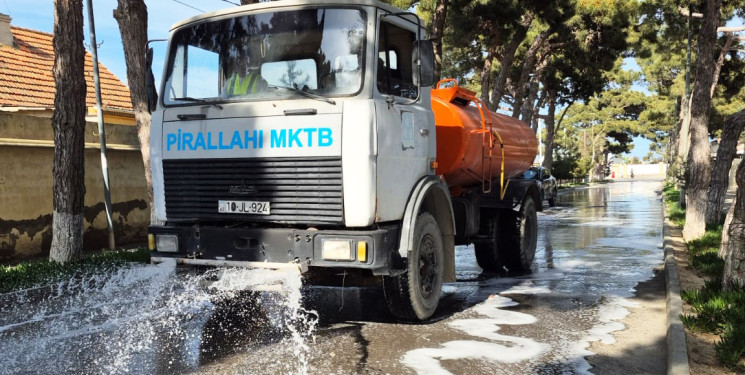 Pirallahı rayonunda növbəti iməcilik aksiyası keçirildi
